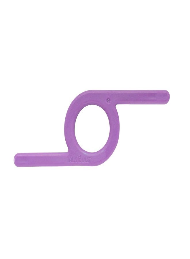 TalkTools Chewy | Oral Motor Sensory Tool for Kids and Toddlers | Therapy Tools to Improve Chewing and Biting (Purple Smooth, 2 Count (Pack of 1)) - Image 2